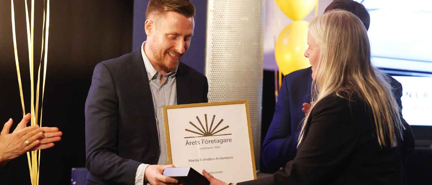 Prisutdelning av Årets företagare 2026